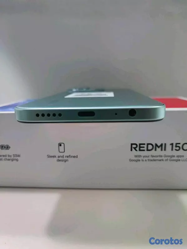 celulares y tabletas - disponible cel REDMI15c 256GB y 8GB memoria ram precio 8500 negociable  6
