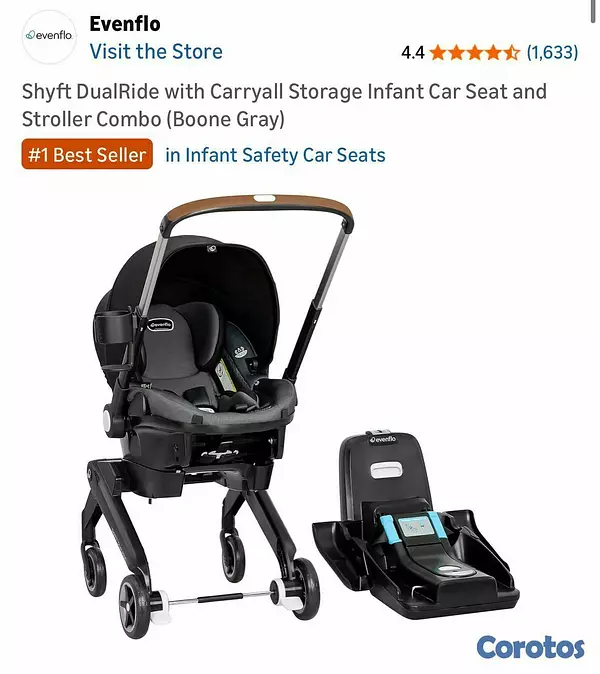 coches y sillas - COCHE, CARGADOR Y CAR SEAT 1