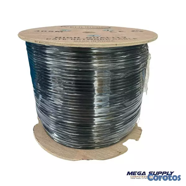computadoras y laptops - Cable De Red Venlogic EXTERIOR  Cat 6 – Exteriores 1000 Pies CATEGORIA 6 2