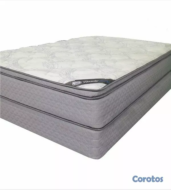 muebles y colchones - Colchon Simmons y base 54 2