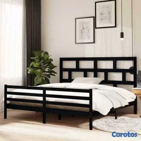 muebles y colchones - bases de cama en hierro galvanizado 2