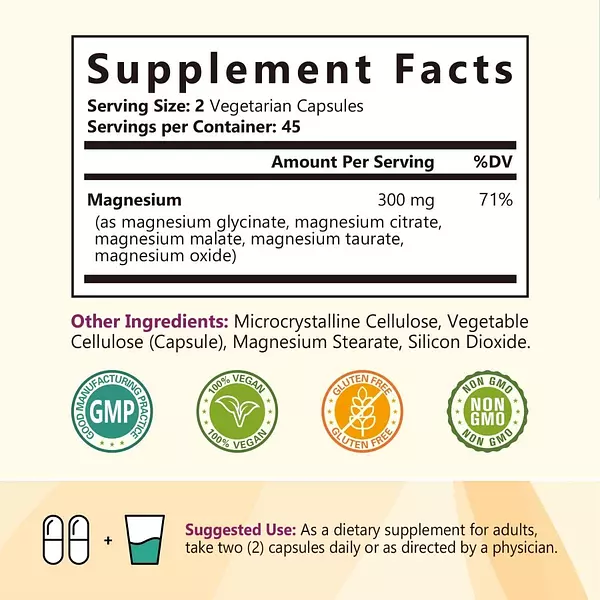 Salud y Equipamiento Médico - Complejo De Magnesio 300mg Natu - - Unidad A $2567 2