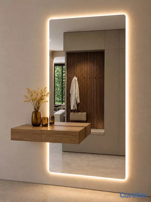 decoración y accesorios - Muebles de TV, Closet, Mesitas de noche, repisas flotantes, espejos, paneles etc 12