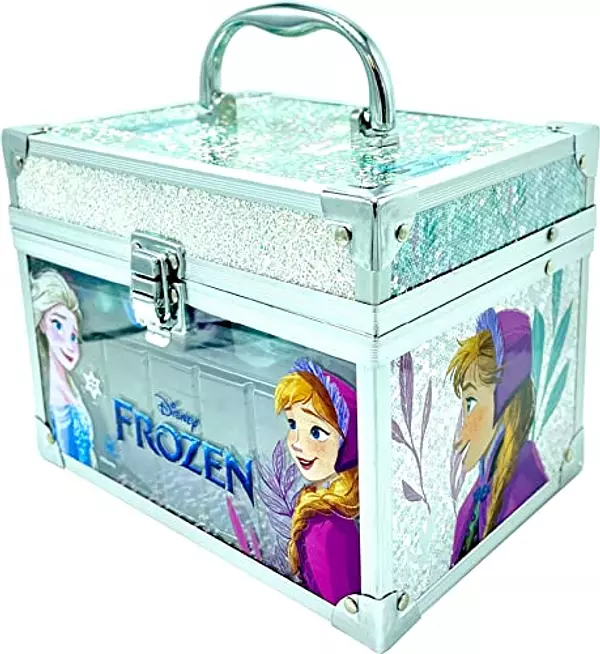 Salud y Equipamiento Médico - Disney Frozen - Townley Girl Train Case El Juego De Maquilla 3