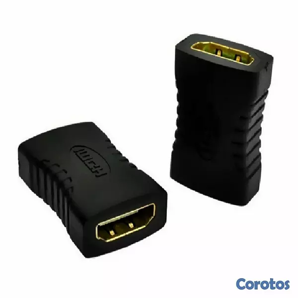 computadoras y laptops - ADAPTADOR HDMI HEMBRA A HEMBRA 1080P (UNION DE 2 HDMI )  