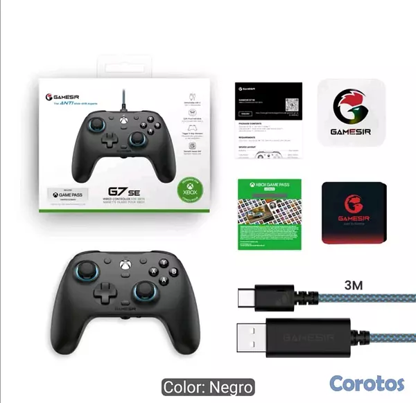 consolas y videojuegos - Gamesir G7 SE Volt Negro/control para xbox/pc  8