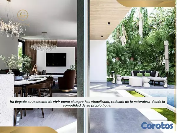 casas vacacionales y villas - PROYECTO DE VILLA PLAYA NUEVA ROMANA  5