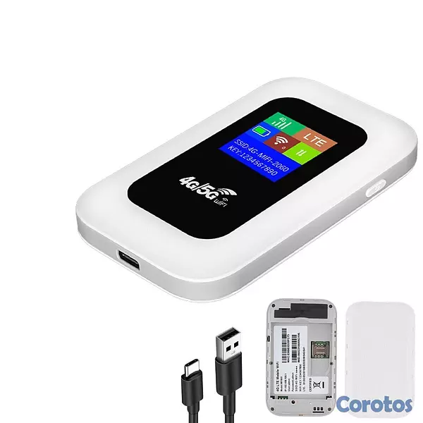 otros electronicos -  Módem Internet Portátil 4G/5G WiFi Hotspot 