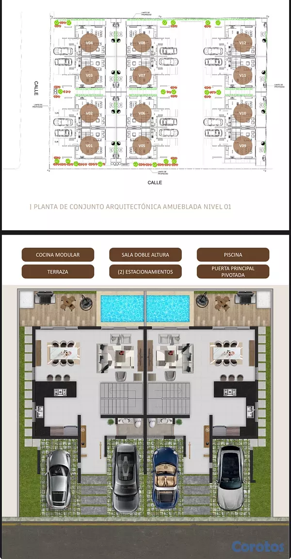 casas - villas en bávaro punta cana  3 HAB ,  3 baños ,2 cocina , picuzzy $260,000us  7