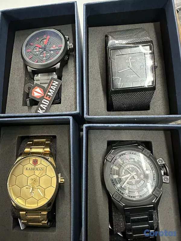 joyas, relojes y accesorios - relojes kademan  7