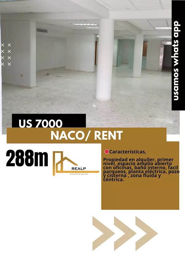oficinas y locales comerciales - Local en Piantini  1