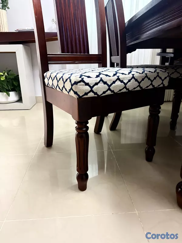 muebles y colchones - Comedor Caoba  5