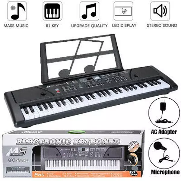 instrumentos musicales - Teclado 5 octavas Piano 2
