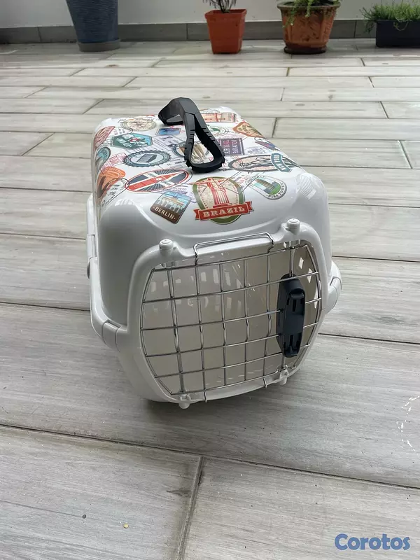 animales y mascotas - Jaula transportadora para mascotas  2