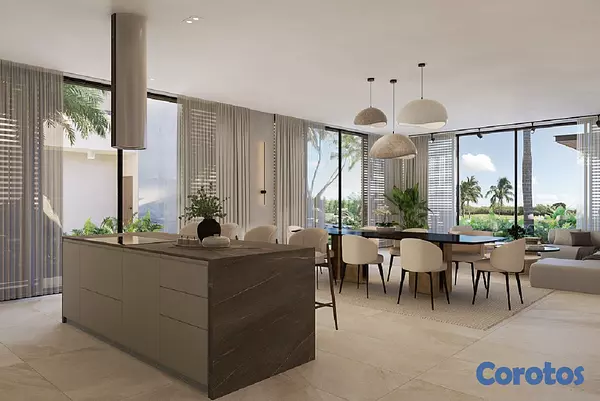 casas vacacionales y villas - Villa en Cap Cana Punta Espada en Plano de 6 habitaciones con plan de pagos 9