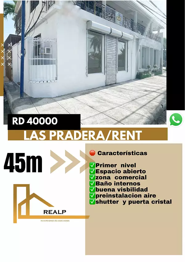 oficinas y locales comerciales - Alquiler local céntrico en las Praderas 1