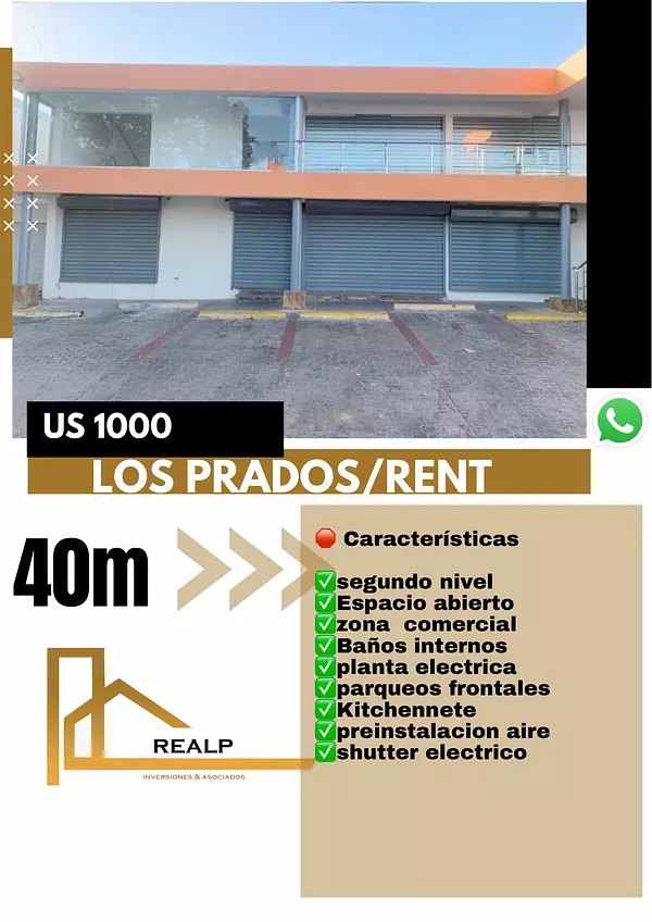 oficinas y locales comerciales - Alquiler local comercial prados  1