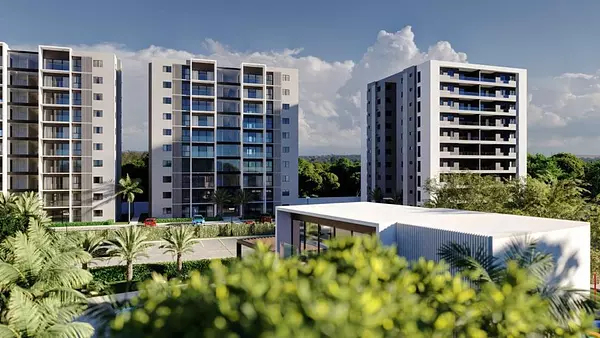 apartamentos - Apartamentos Modernos en Residencial Cipres II - Cerca del Aeropuerto Cibao 2