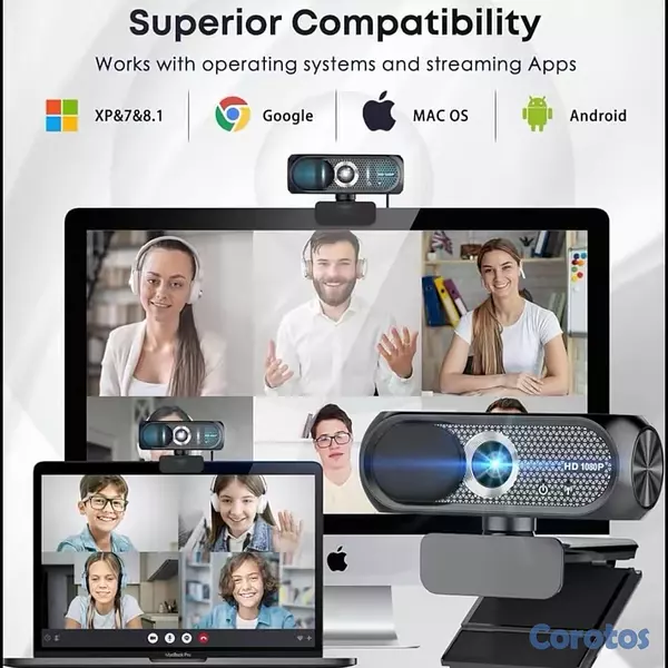 camaras y audio - Cámara Web HD 6