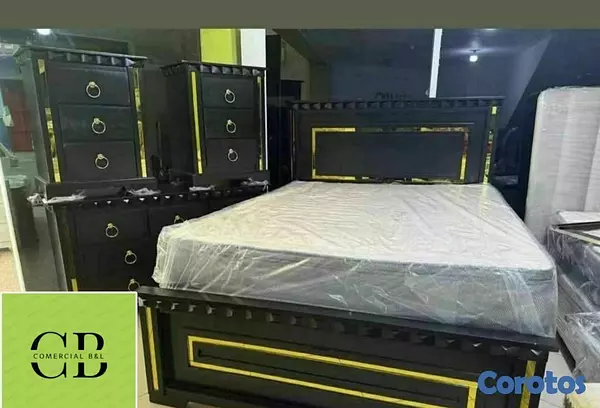 muebles y colchones - Juego de habitación de pirámides  2