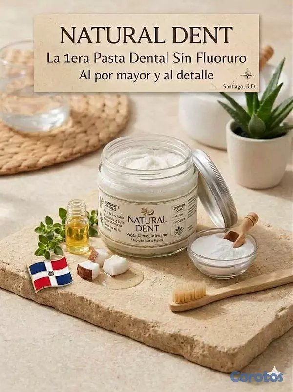 salud y belleza - Pasta Dental Orgánica NaturalDent (Al Detalle y Por Mayor) 5