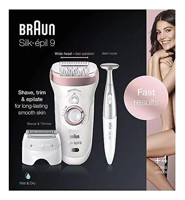 Salud y Equipamiento Médico - Depiladora Braun, Depilacion Para Mujeres, Serie 9-890   - 6