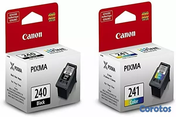 impresoras y scanners - CARTUCHO CANON  ORIGINALES 100% PG-240 Y CL-241 NEGRO Y DE COLOR