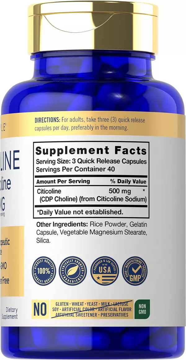 Salud y Equipamiento Médico - Suplementos De Citicolina De 500 Mg 3