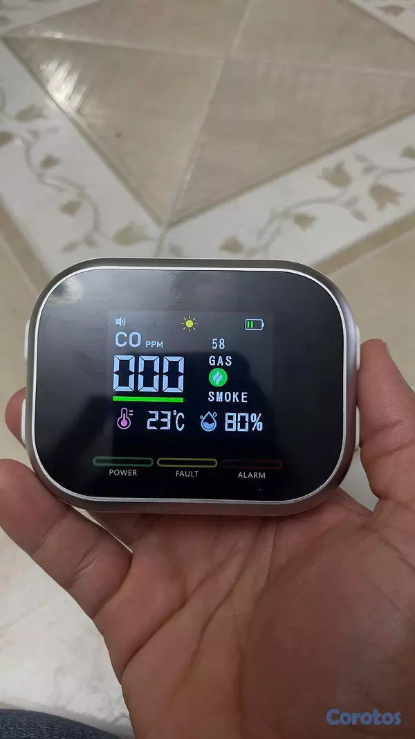 electrodomesticos - Detector de monóxido de carbono enchufable 6 en 1 4