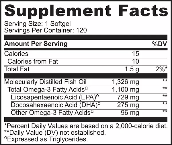 Salud y Equipamiento Médico - Omega 3 120 Capsulas Naturelo - Un - Unidad A $3082 2