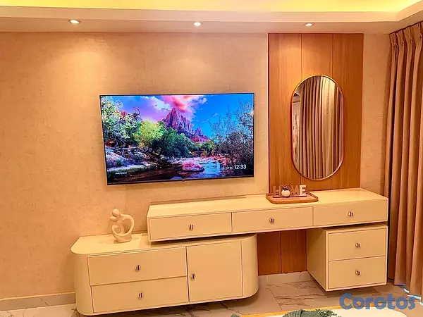 casas vacacionales y villas - casa dentro de residencial privado con piscina en boca chica  9