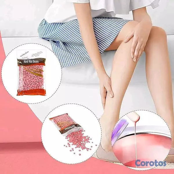 salud y belleza - Cera Para Depilar Granulada 100gr – Depilación Fácil y Profesional 5