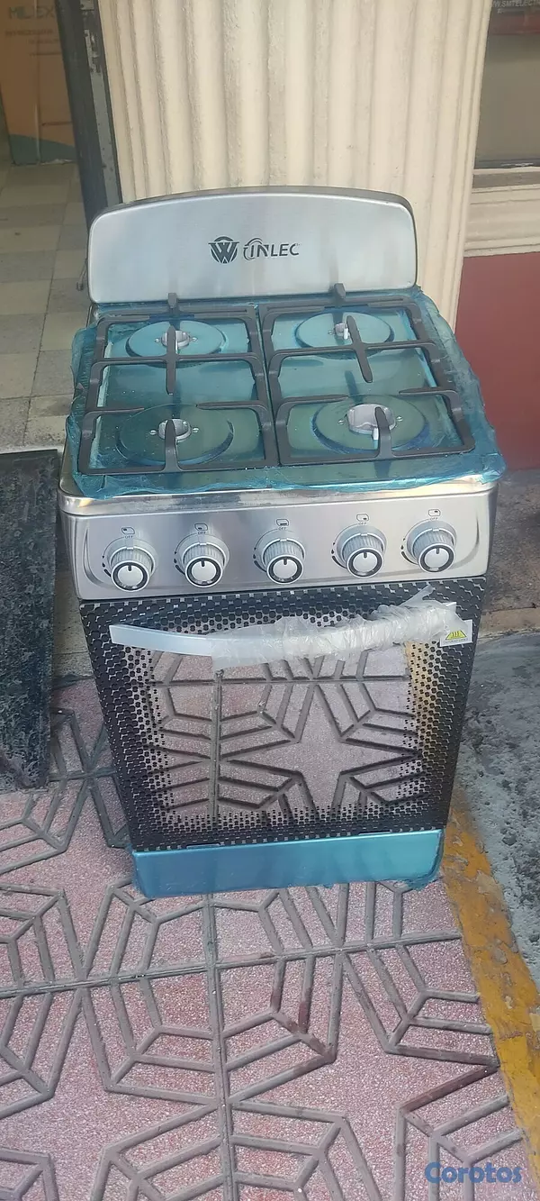 electrodomesticos - Estufa inlet de 20 cromada 1