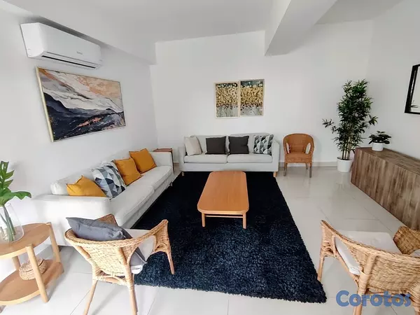 apartamentos - vendo amueblado piso 10 serralles una habitación parqueo baño área lavado  10