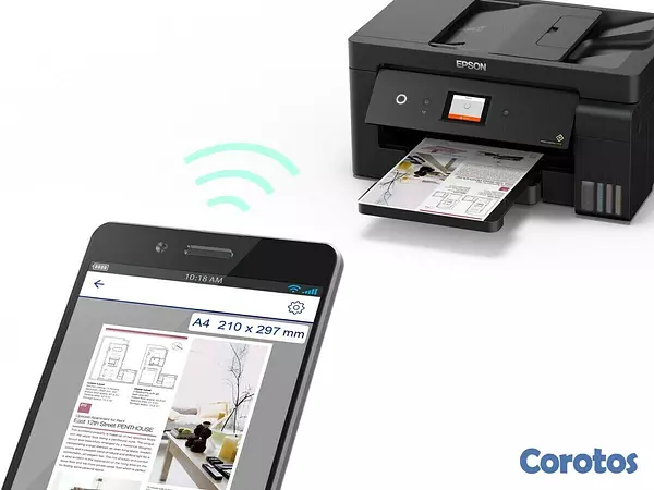 impresoras y scanners - MULTIFUNCIONAL EPSON  IMPRESION 13X19 CON BOTELLA DE TINTA DE FABRICA,L14150 2