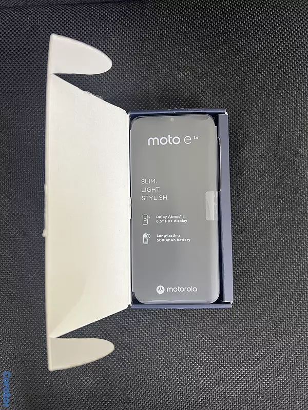 celulares y tabletas - Motorola moto e13 64GB, NUEVO caja abierta 2