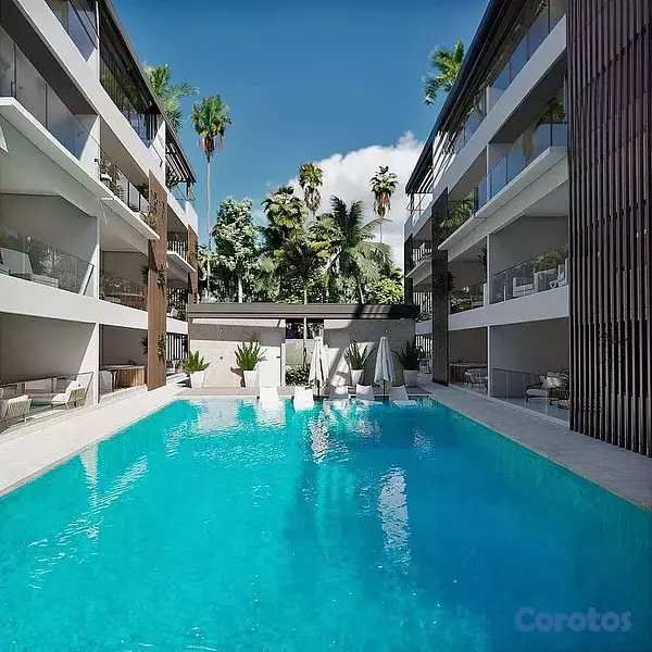 apartamentos - Las Terrenas - Samaná, Apartamento de 2 habitaciones con Línea blanca 2