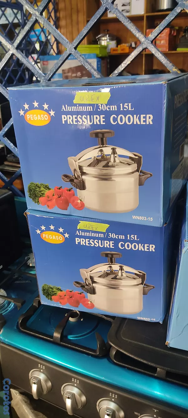 cocina - olla de presión 15 litros nueva 3