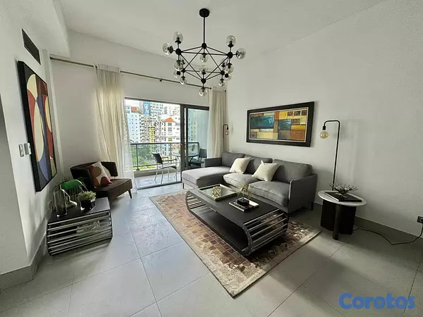 apartamentos - Alquilo Apartamento Amueblado en Piantini wi  3