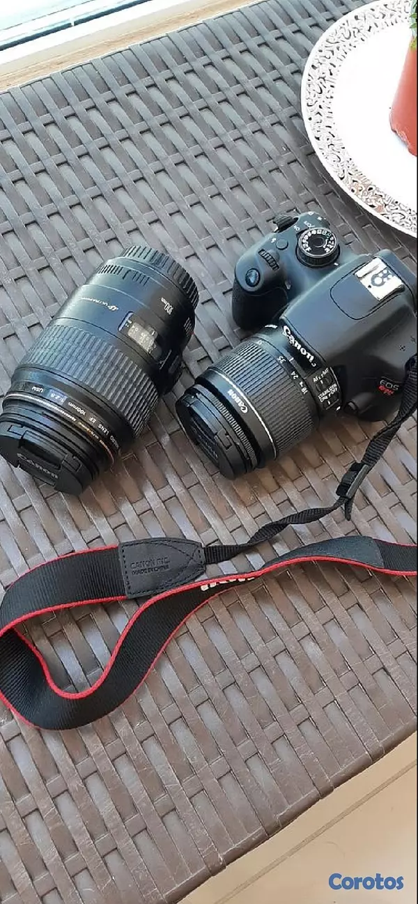 camaras y audio - Canon Rebel T5 + Lente Macro 100mm 2