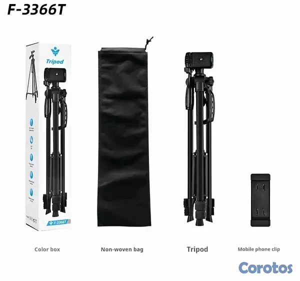 camaras y audio - Tripode profesional 55.5 pulgadas para cámaras tipo DSL y celulares 8