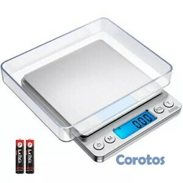 accesorios para electronica - Balanza de precision digital - bascula de acero inoxidable 3