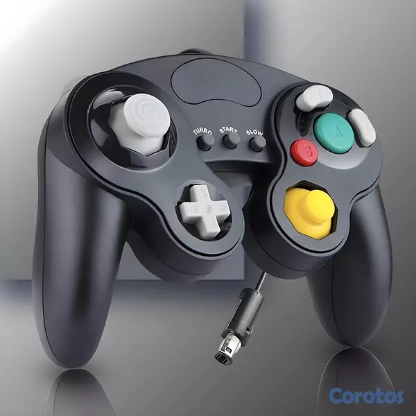 consolas y videojuegos - 🎮 Control GameCube con Botón Turbo Wii GameCube Vi 3