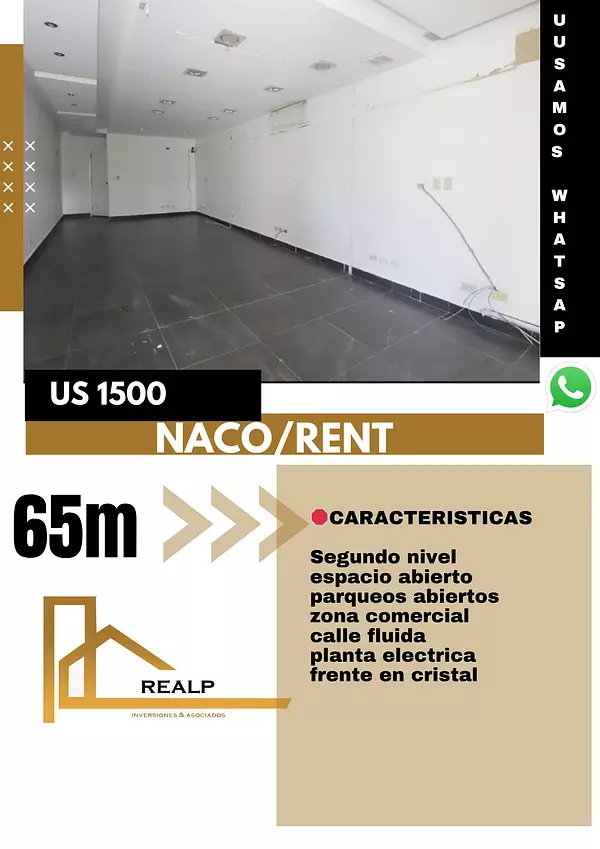 oficinas y locales comerciales - Local céntrico en Naco 1