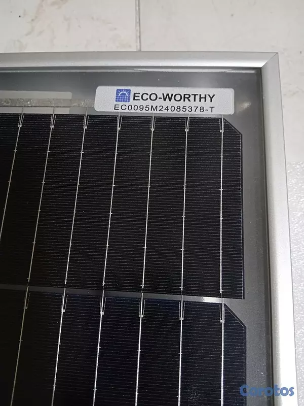 plantas e inversores - 2 Paneles Solares de 100 Watts 3