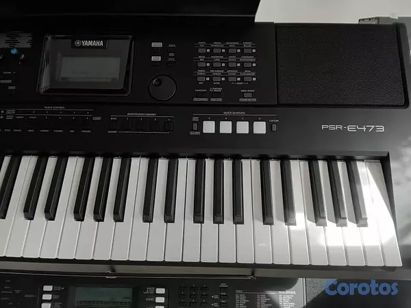 instrumentos musicales - PIANO YAMAHA PSR-E473 -61 TEC -destacado por su mo 5