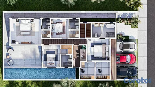 casas - Casa en Venta en Arroyo Hondo 6