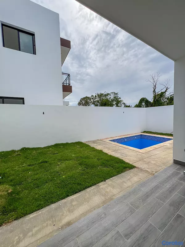 casas vacacionales y villas - venta de villas en punta cana con picuzzi incluido zona turística  6