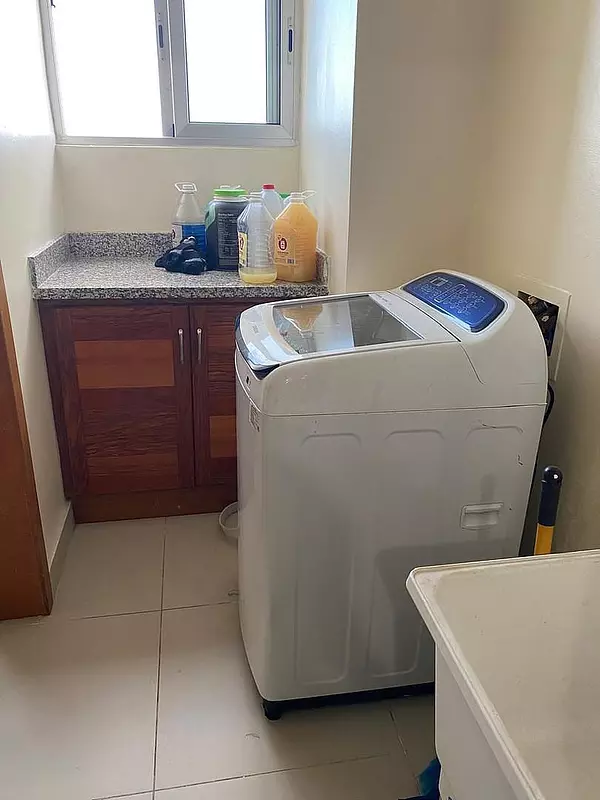 apartamentos - 🔵Alquilo apartamento piso 7 semi amueblado en gazcue  7