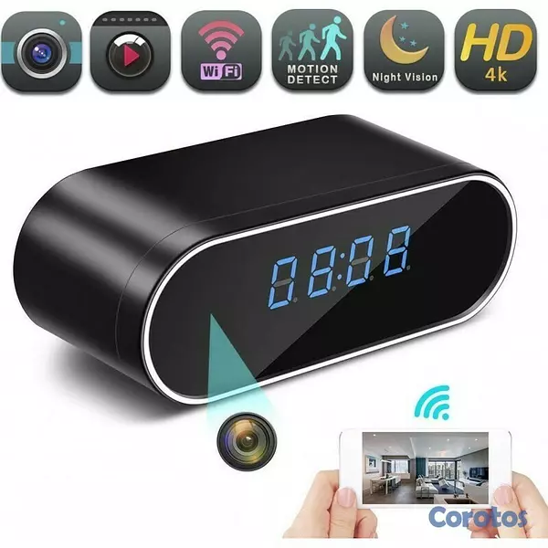 otros electronicos - Camara wifi tipo reloj recargable 4